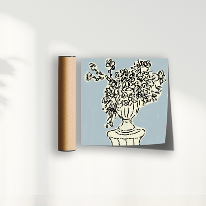 Quadro Flor I por Heloisa Camargo