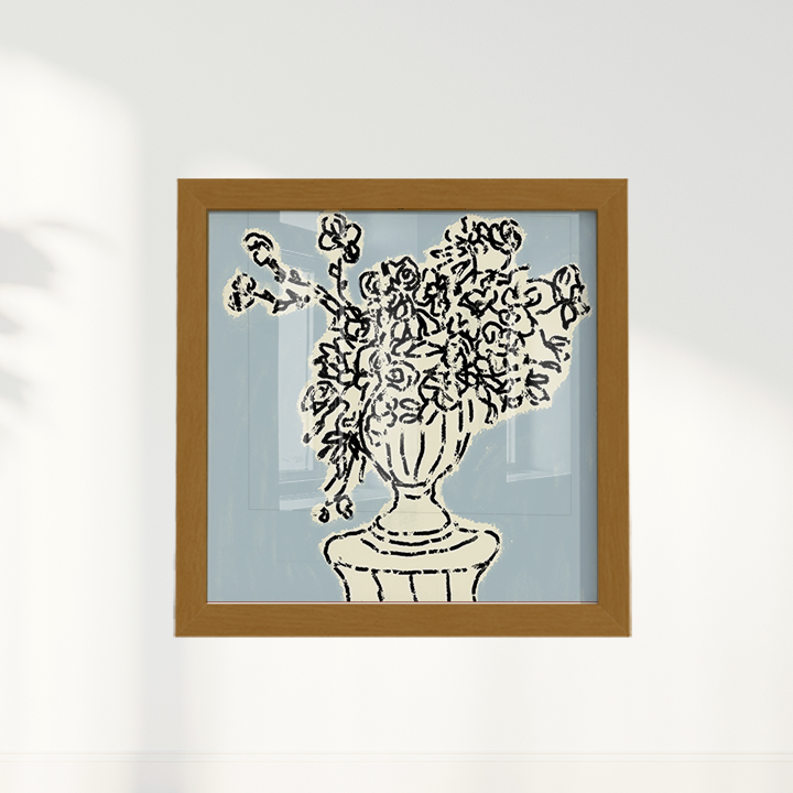 Quadro Flor I por Heloisa Camargo