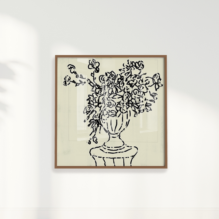 Quadro Flor II por Heloisa Camargo