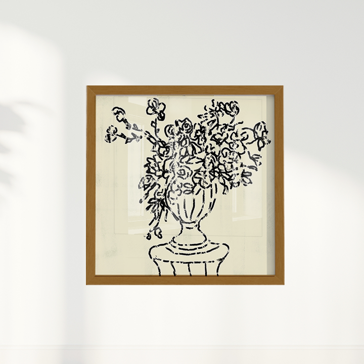 Quadro Flor II por Heloisa Camargo