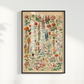 Quadro Fleurs - flores vintage