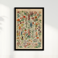 Quadro Fleurs - flores vintage