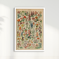 Quadro Fleurs - flores vintage