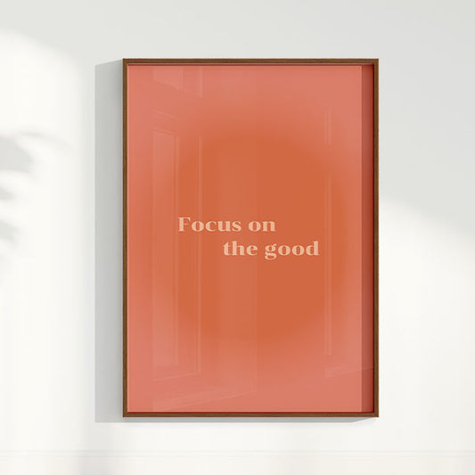 Quadro Focus on The good