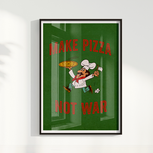 Make pizza not war Thiago Villas Boas