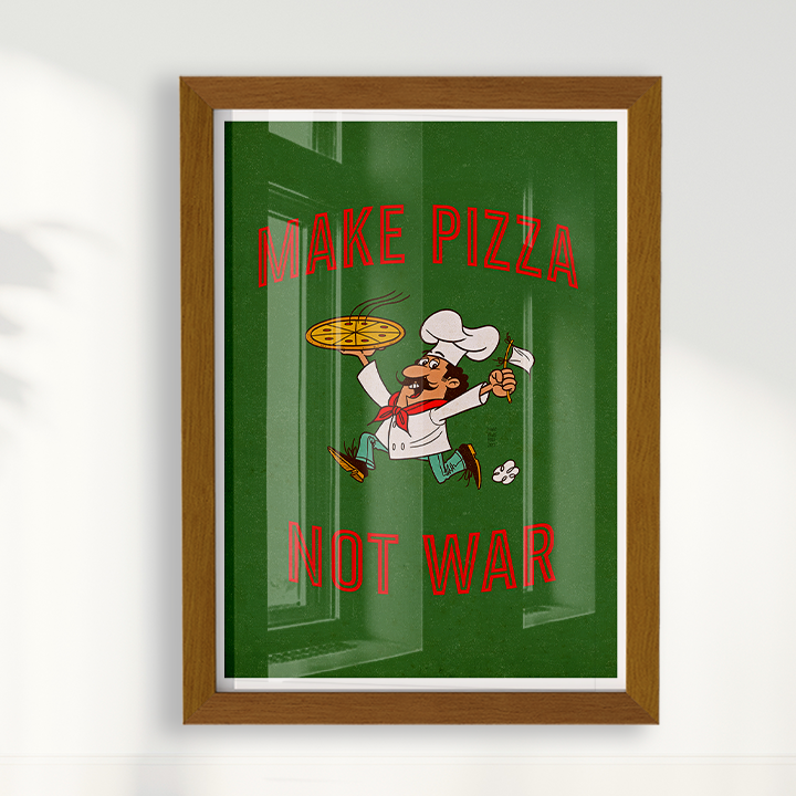 Make pizza not war Thiago Villas Boas