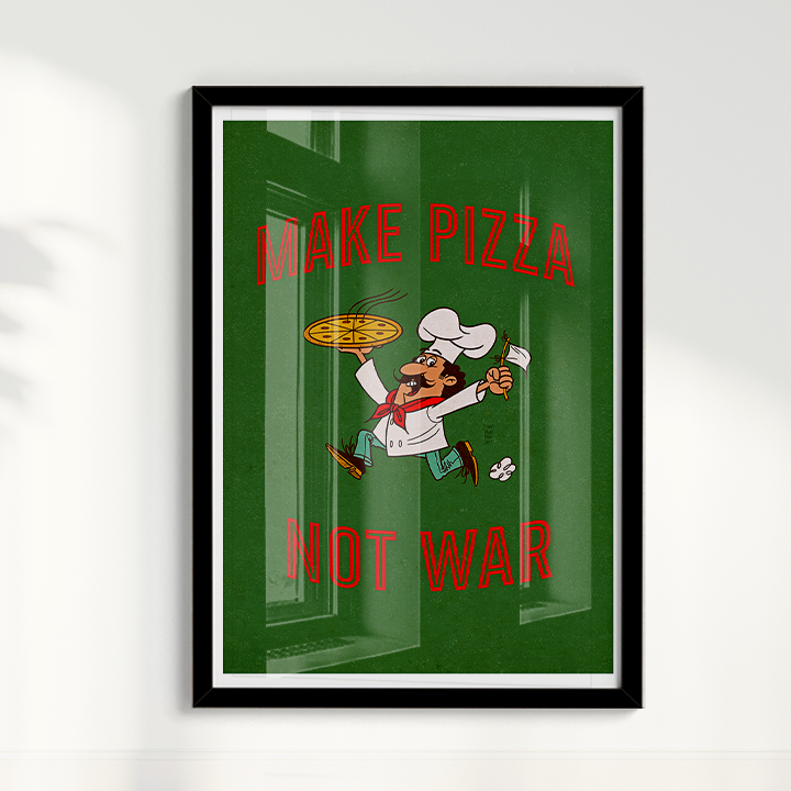 Make pizza not war Thiago Villas Boas