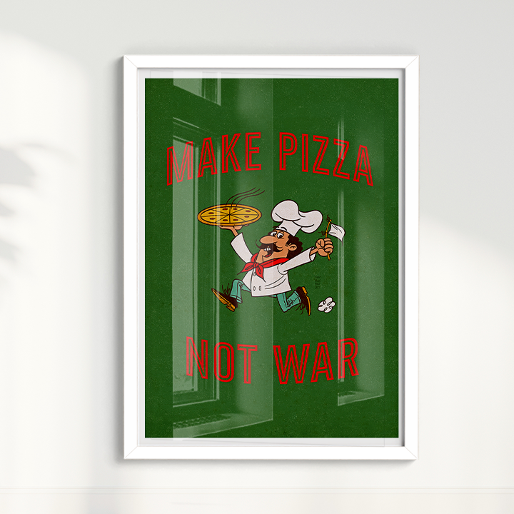 Make pizza not war Thiago Villas Boas