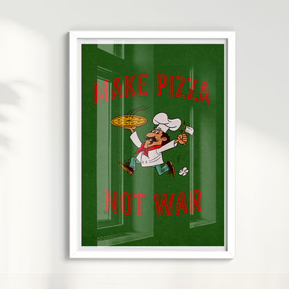 Make pizza not war Thiago Villas Boas