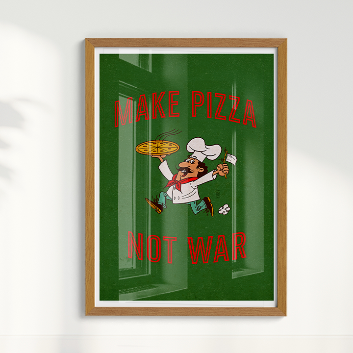 Make pizza not war Thiago Villas Boas