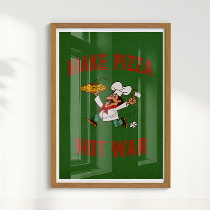Make pizza not war Thiago Villas Boas