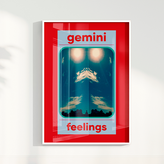 Quadro Signos - Gemini por Joana Petribú
