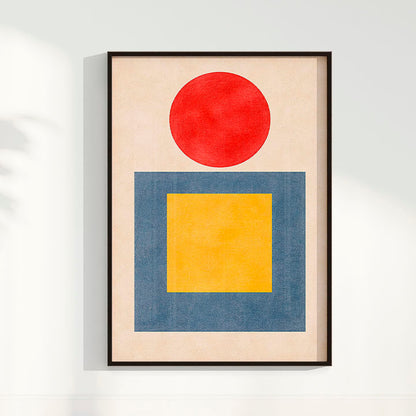 Quadro METADE DO QUADRADO por Vitória Fitz