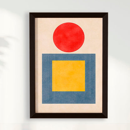 Quadro METADE DO QUADRADO por Vitória Fitz