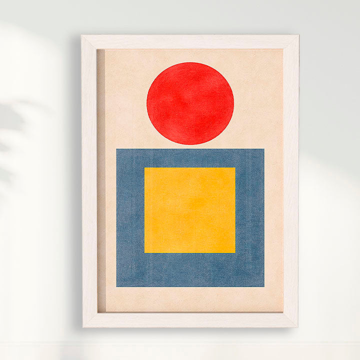 Quadro METADE DO QUADRADO por Vitória Fitz