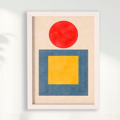 Quadro METADE DO QUADRADO por Vitória Fitz