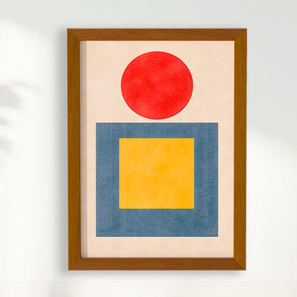 Quadro METADE DO QUADRADO por Vitória Fitz