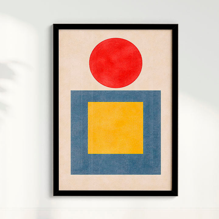 Quadro METADE DO QUADRADO por Vitória Fitz