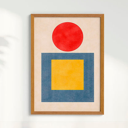 Quadro METADE DO QUADRADO por Vitória Fitz