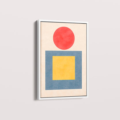 Quadro METADE DO QUADRADO por Vitória Fitz