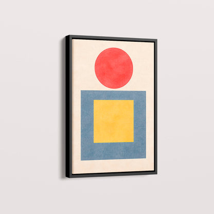 Quadro METADE DO QUADRADO por Vitória Fitz