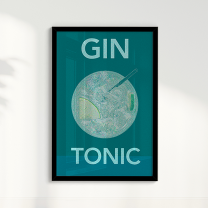 Gin Tonic Pixel