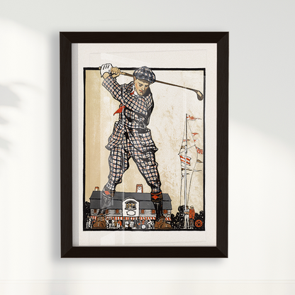 Quadro Vintage Golf