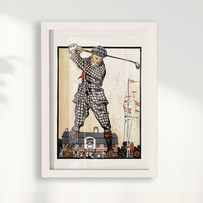 Quadro Vintage Golf