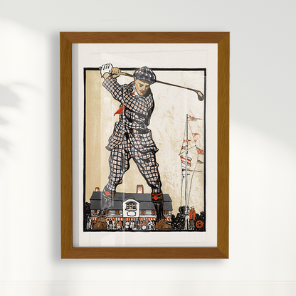 Quadro Vintage Golf