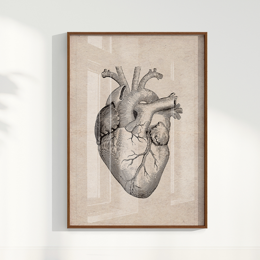 Quadro Heart Vintage