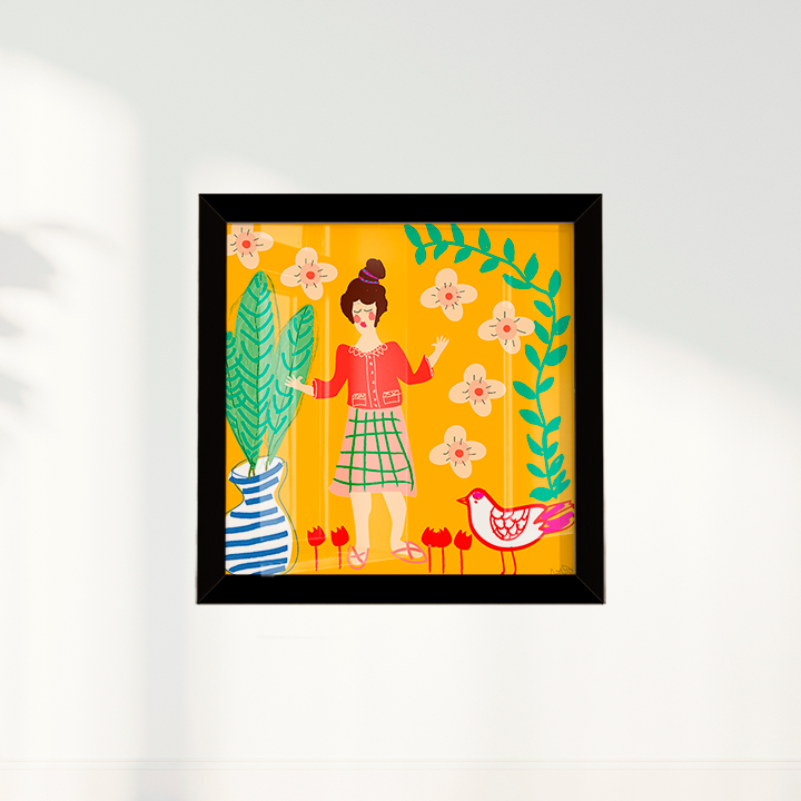 Quadro IV por Heloisa Camargo