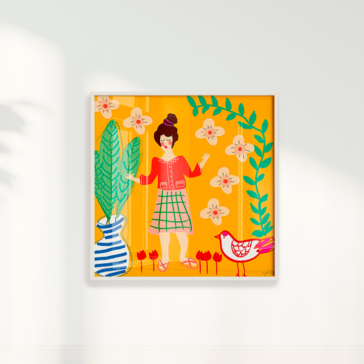 Quadro IV por Heloisa Camargo