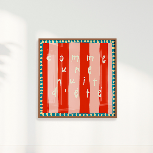 Quadro Comme une nuit d'été por Heloisa Camargo
