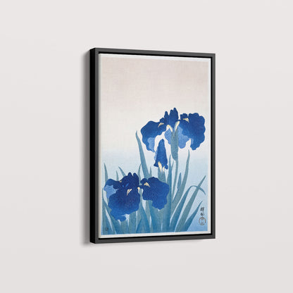Quadro Iris Flowers por Ohara Koson