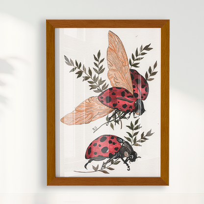 Quadro aquarelando 12 por Rayana Karoline