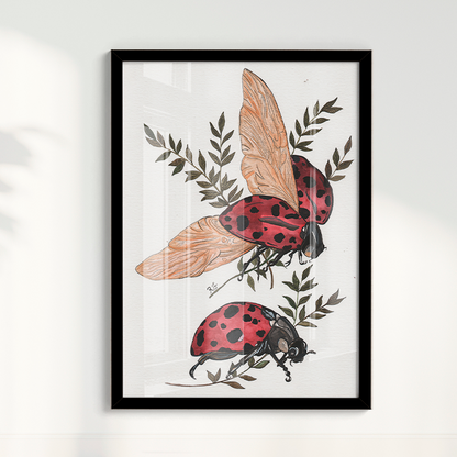 Quadro aquarelando 12 por Rayana Karoline