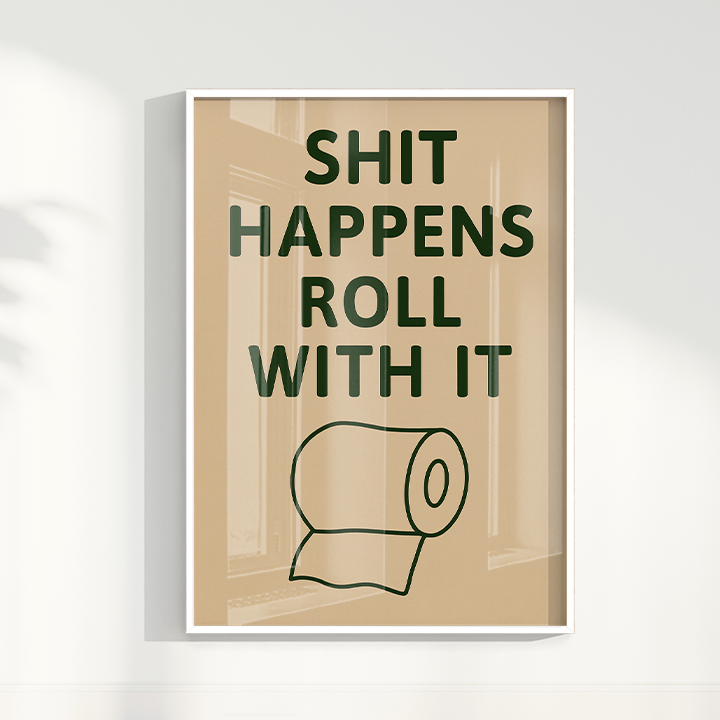 Quadro Sh*t Happens