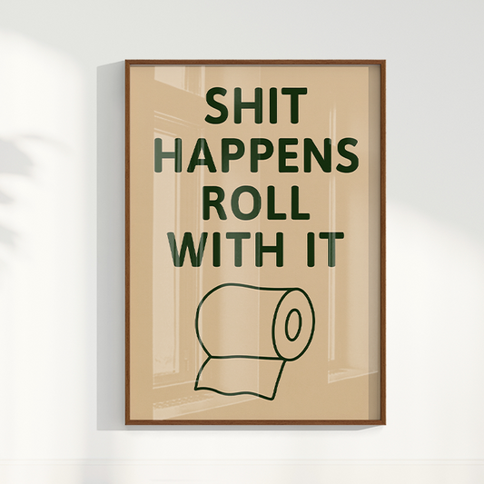Quadro Sh*t Happens