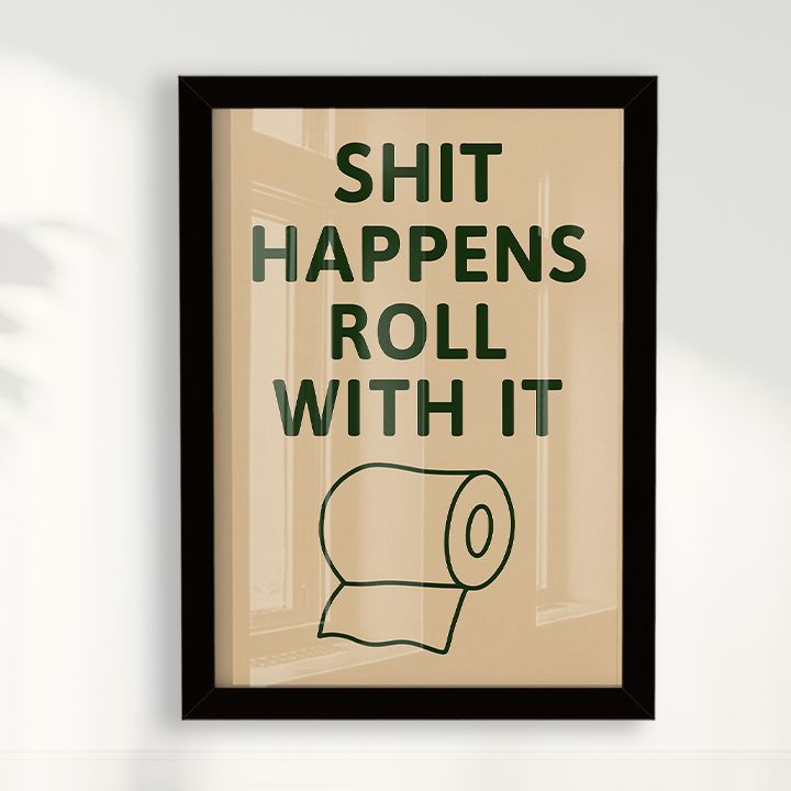Quadro Sh*t Happens