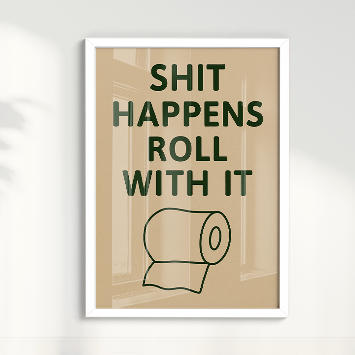 Quadro Sh*t Happens