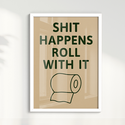 Quadro Sh*t Happens