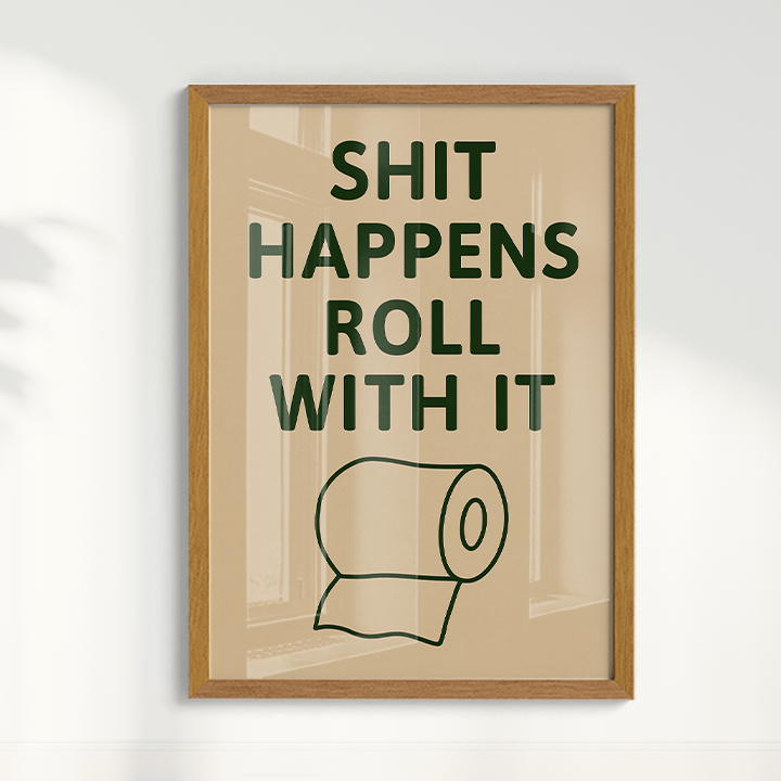 Quadro Sh*t Happens