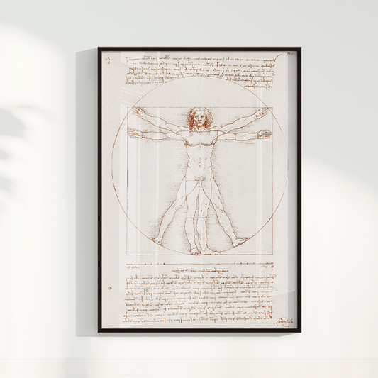 Quadro Leonardo da Vinci's Vitruvian Man