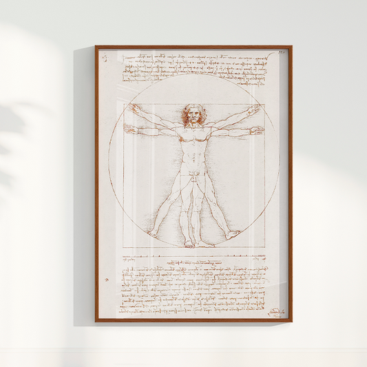 Quadro Leonardo da Vinci's Vitruvian Man