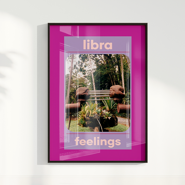 Quadro Signos - Libra por Joana Petribú