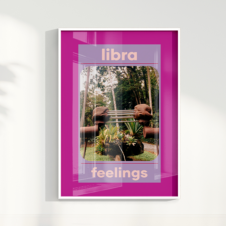 Quadro Signos - Libra por Joana Petribú
