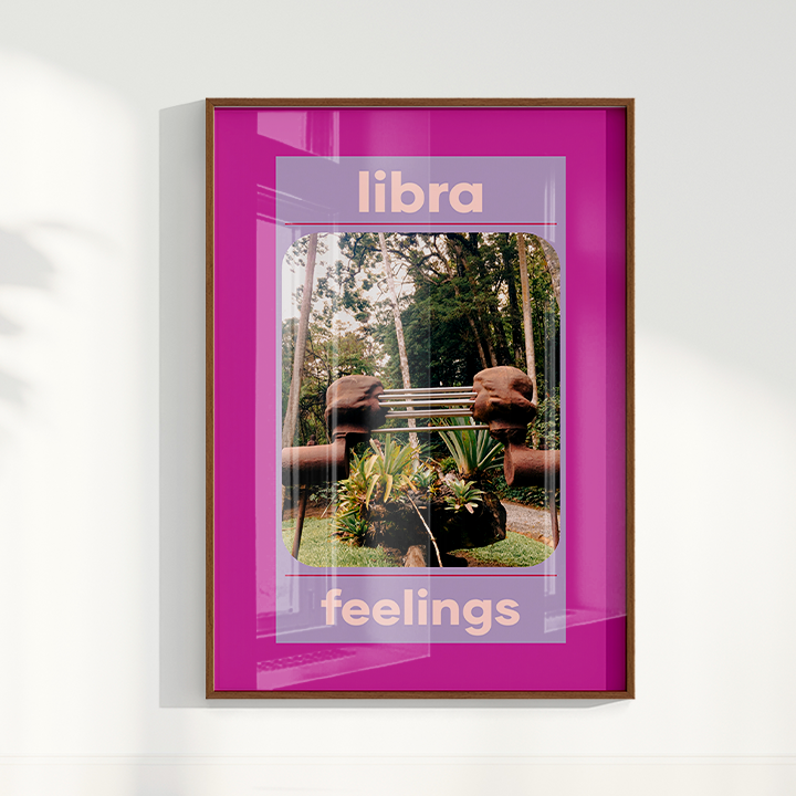 Quadro Signos - Libra por Joana Petribú