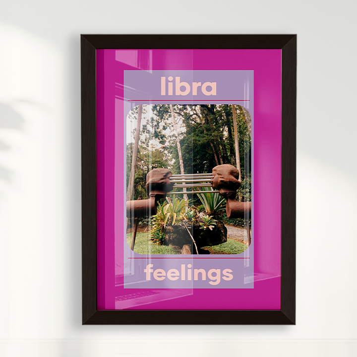 Quadro Signos - Libra por Joana Petribú