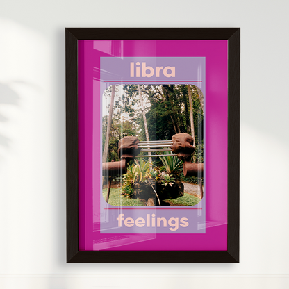 Quadro Signos - Libra por Joana Petribú