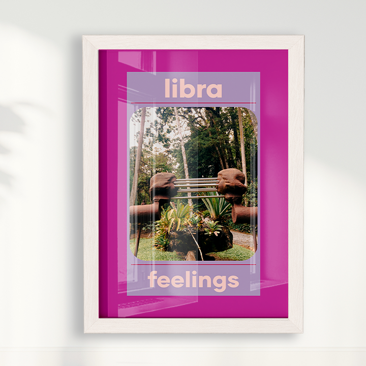 Quadro Signos - Libra por Joana Petribú